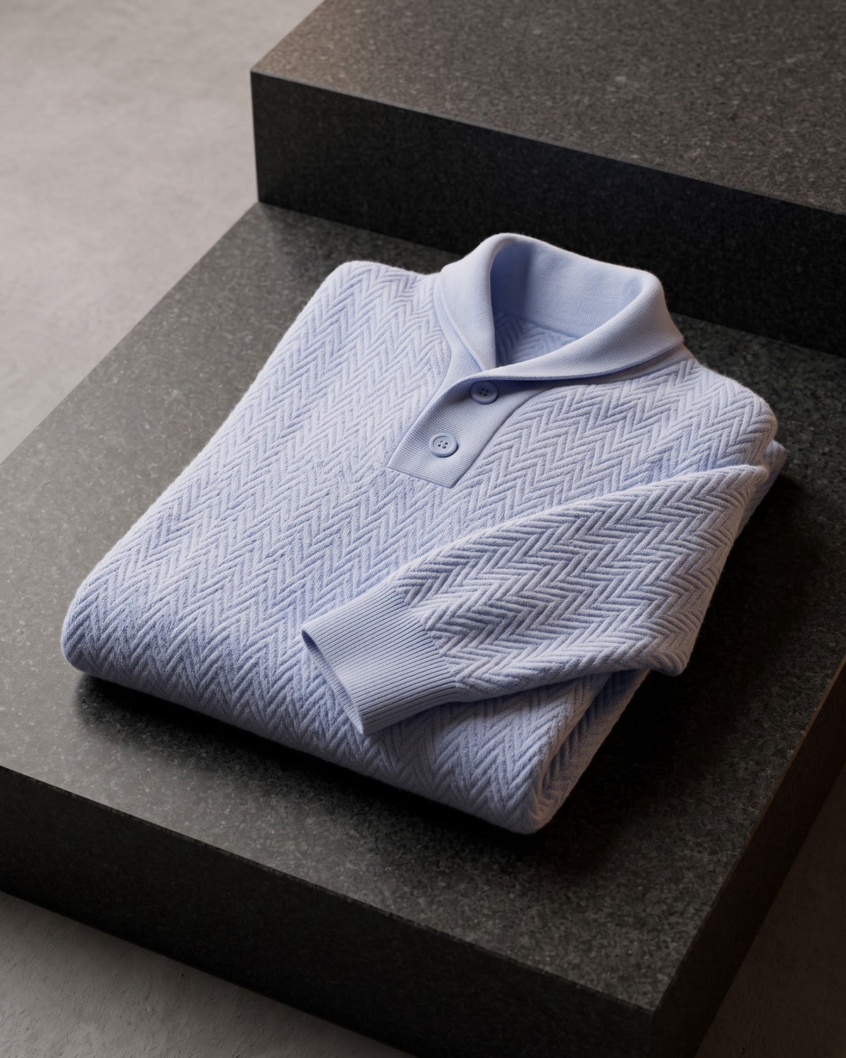 Octavio Cashmere Shawl-Collar Sweater