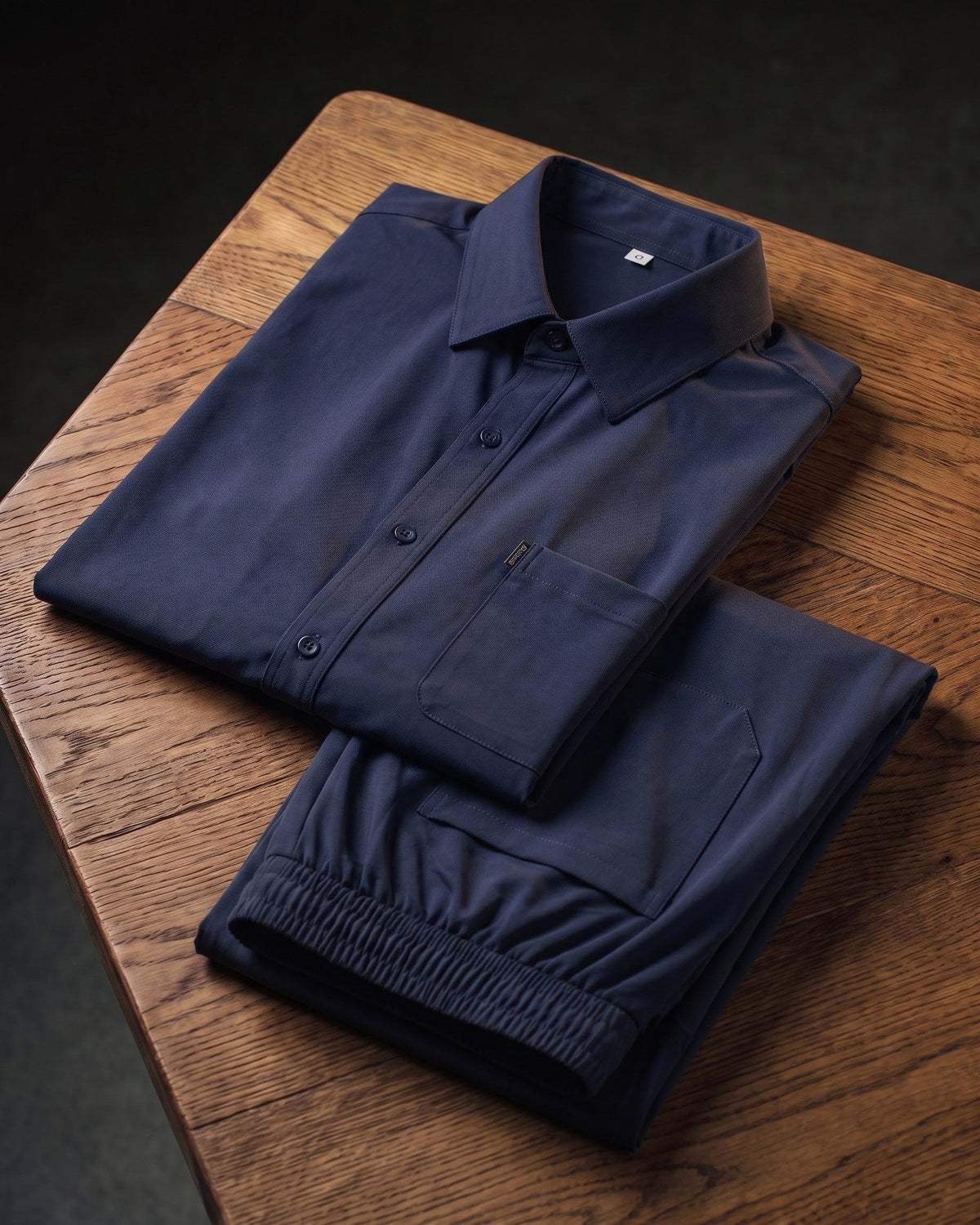 Domenico Short-Sleeve Shirt and Trouser Set